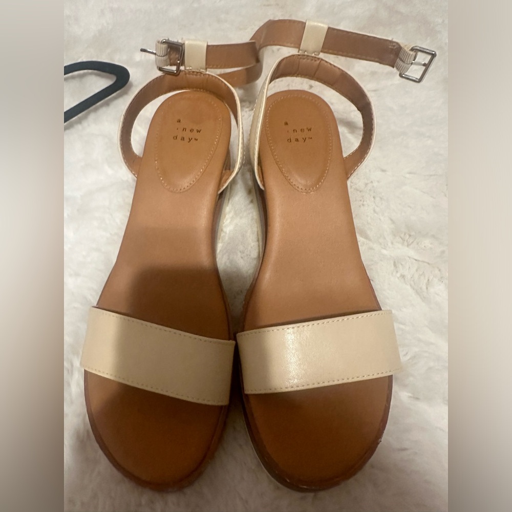 Target tan and brown wedges